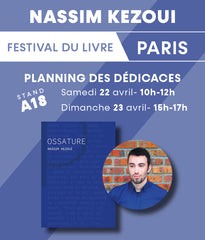 Festival du livre de Paris - Nassim Kezoui