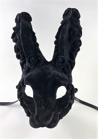 Venetian Baroque Black Velveteen Rabbit Image