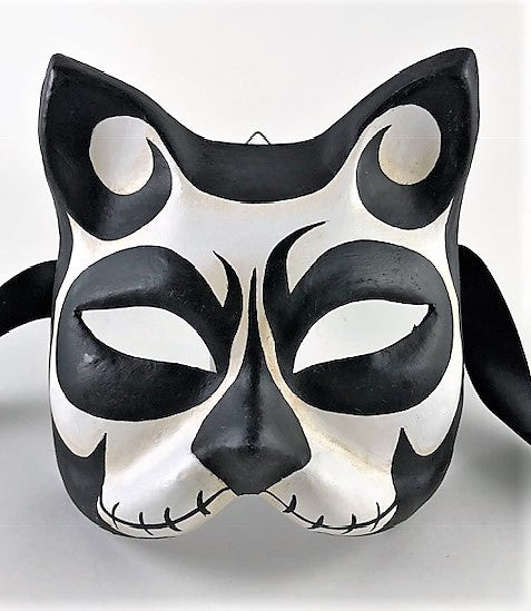 Venetian Cat Mask Skellington – Visions of Venice