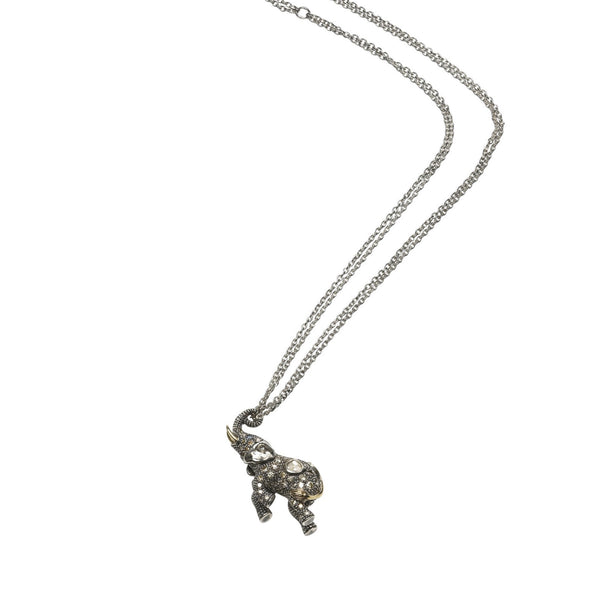 Bibi van der Velden Green Rhino Gold Necklace – Bibi van der