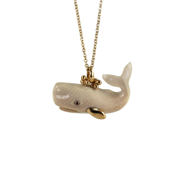 Bibi van der Velden Mammoth Rhino Gold Necklace – Bibi van der