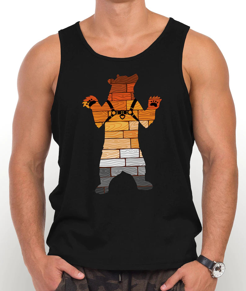 Unisex Gay Bear Pride Tank– molilulu