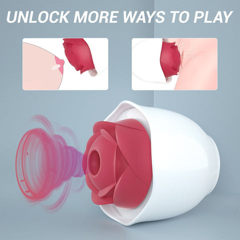 Rose suction Vibrator | Clitoral Stimulation Sucking Rose Vibrator-11