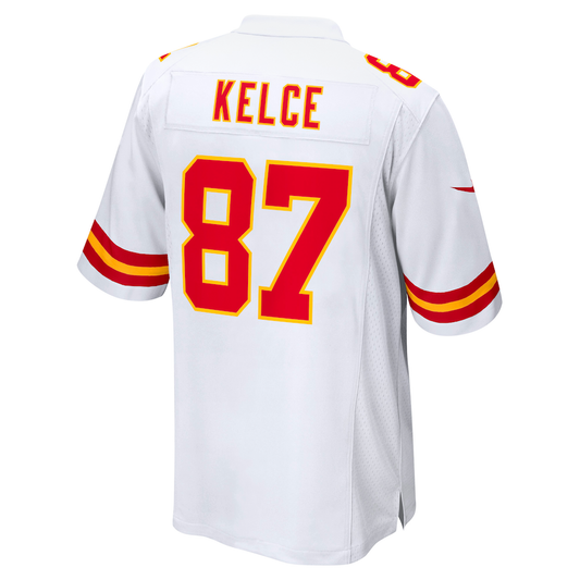 kC.Chiefs #87 Travis Kelce Red Game Jersey Stitched American