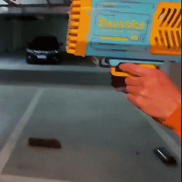 Brinquedo pistola de bolha de sabão automatica