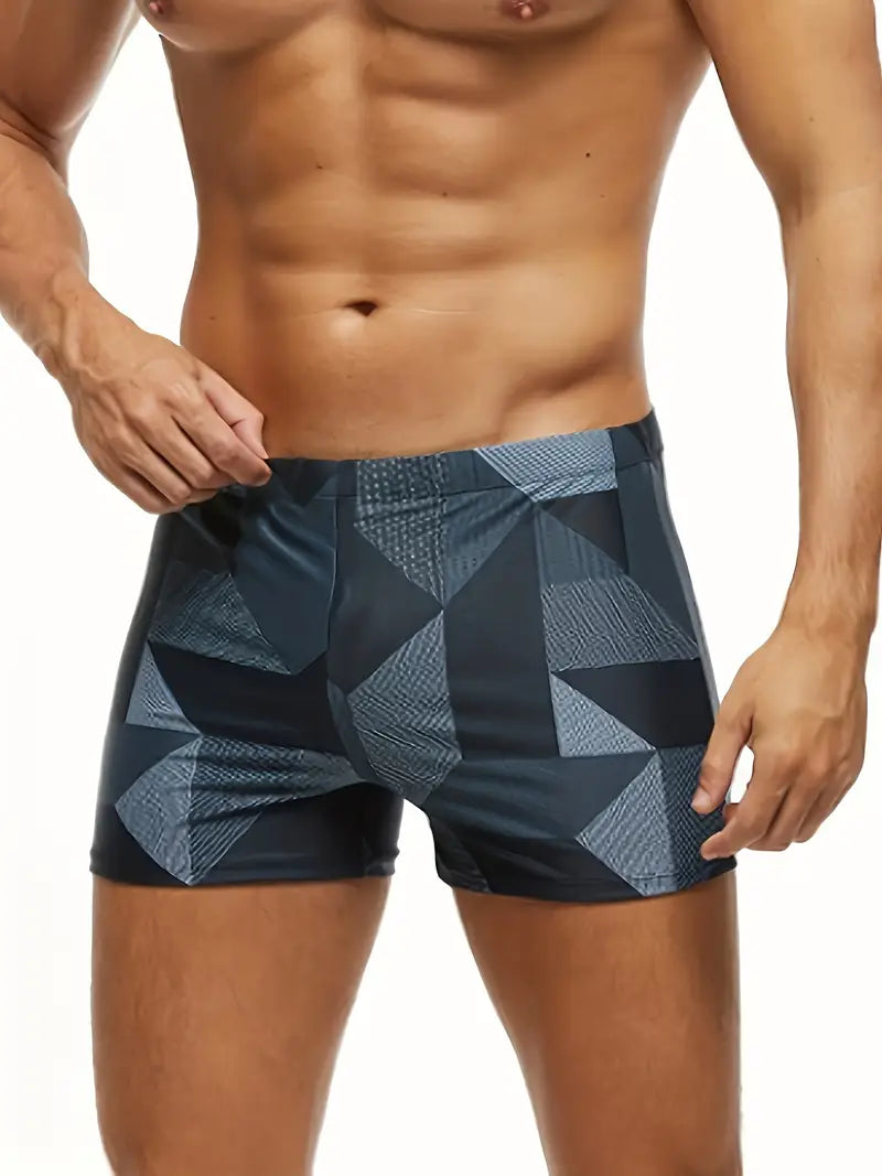 Maillot de bain homme bleu marine