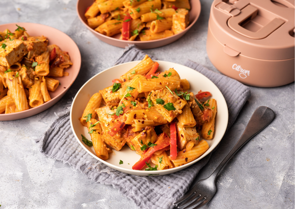 Creamy Cajun Tofu Pasta recipe