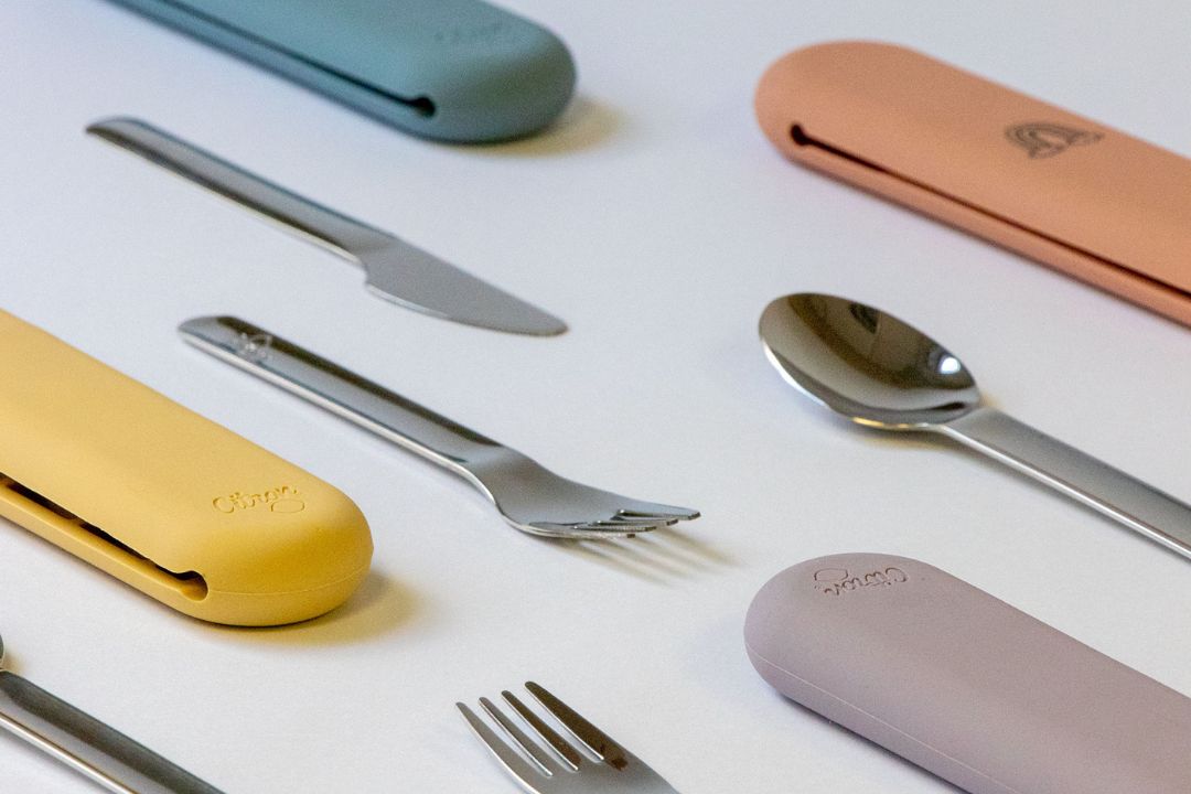 Reusable cutlery set