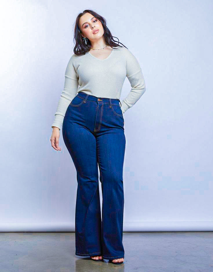 Jeans elastizados para mujer talles grandes – ELIMA