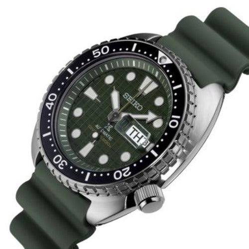 Seiko Prospex Automatic Green Dial Men's Watch 45MM SRPE05K1 – Mervis  Brothers Jewellers
