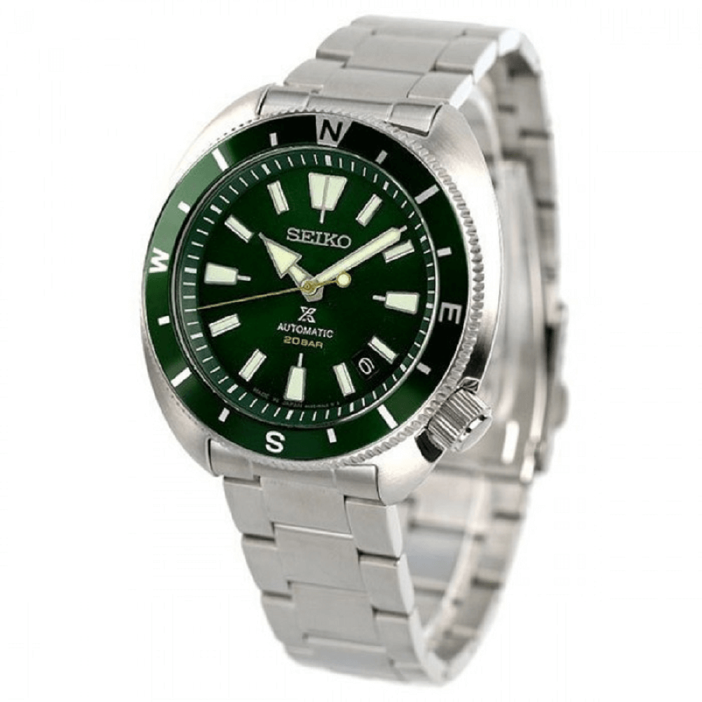 Seiko Prospex Automatic Diver 200M Green  SRPH15K1 – Mervis Brothers  Jewellers