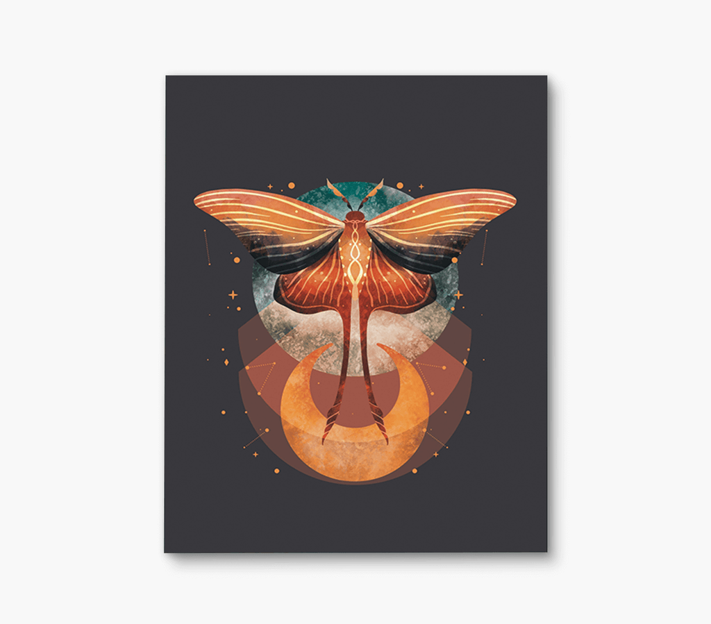 Pink Moth an art print by NightWings 95  INPRNT