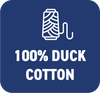 100 percent duck cotton