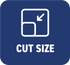 cut size icon