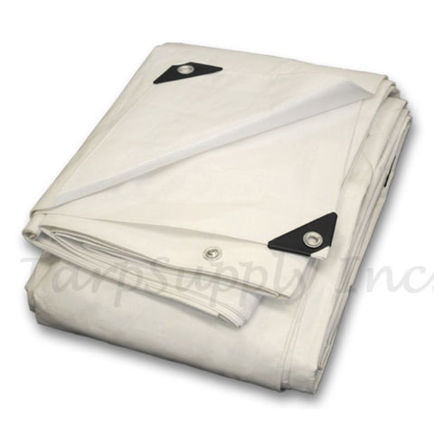 Heavy Duty White Poly Tarps In Bulk