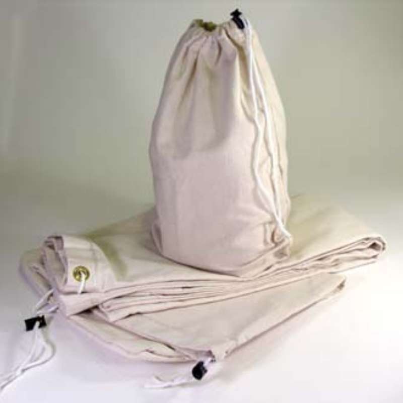 Premium White Drawstring Laundry Bag Perfect Washing Machine