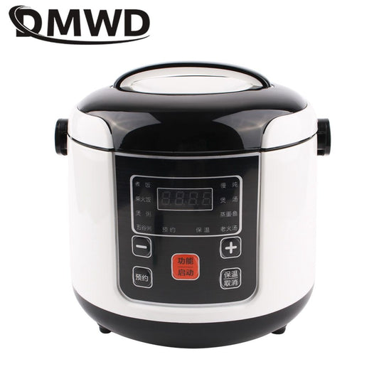 1.2L Cute Mini Rice Cooker Small 1-2 Person Rice Cooker Household Single  Kitchen Small Household Appliances With Handle 220V