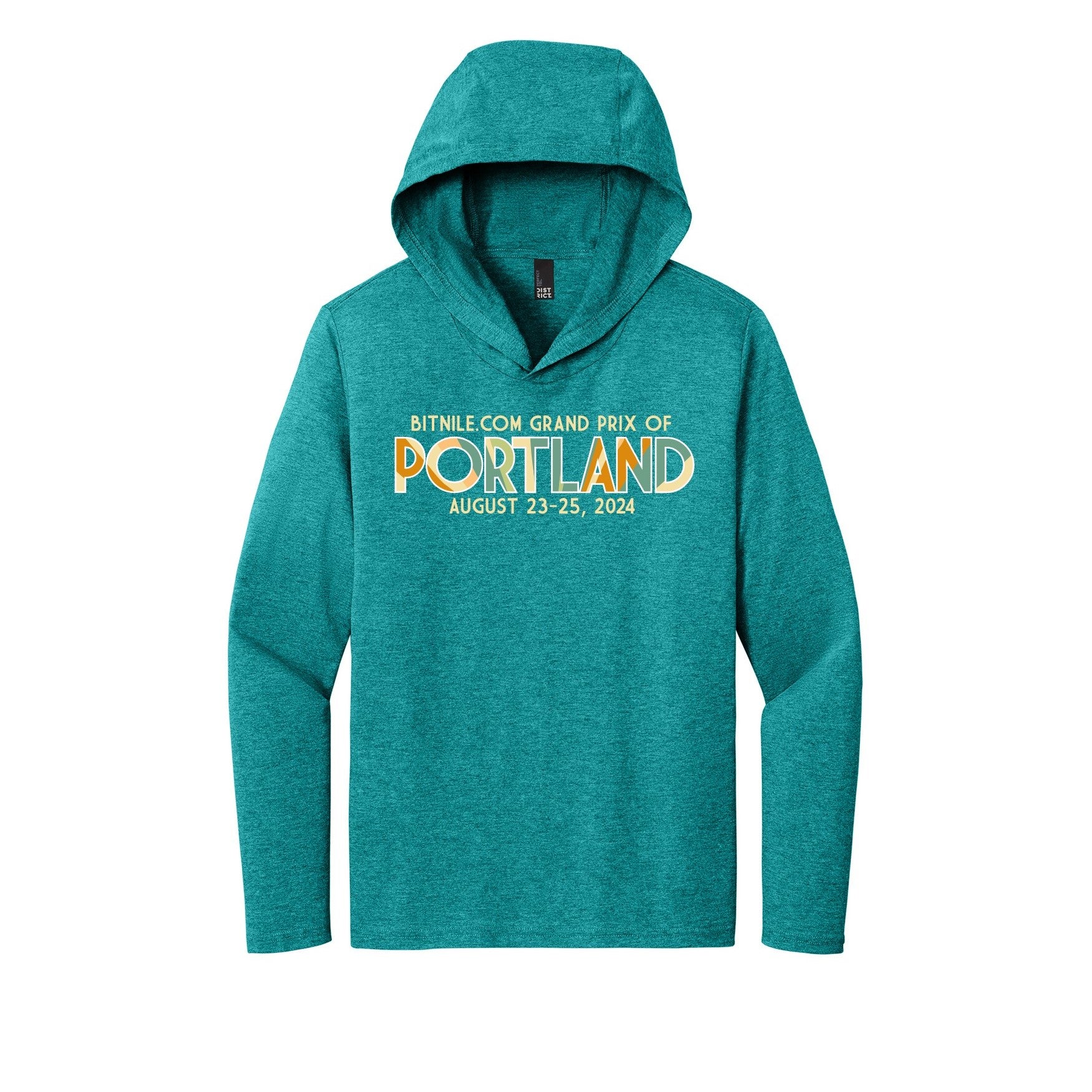 2024 Grand Prix of Portland Lightweight Hoodie - Teal - Grand Prix Gear product image