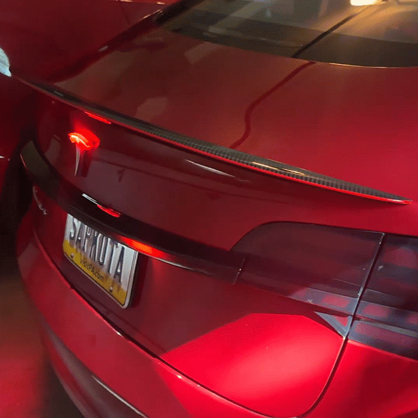 Genuine Carbon Fiber Performance Spoiler for Tesla Model 3