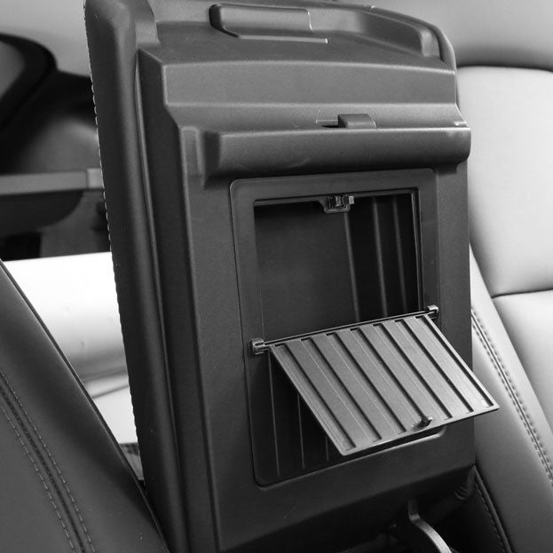 PU Leather Folding Under Seat Storage Box Drawer Organizer For Tesla Model  3 Y
