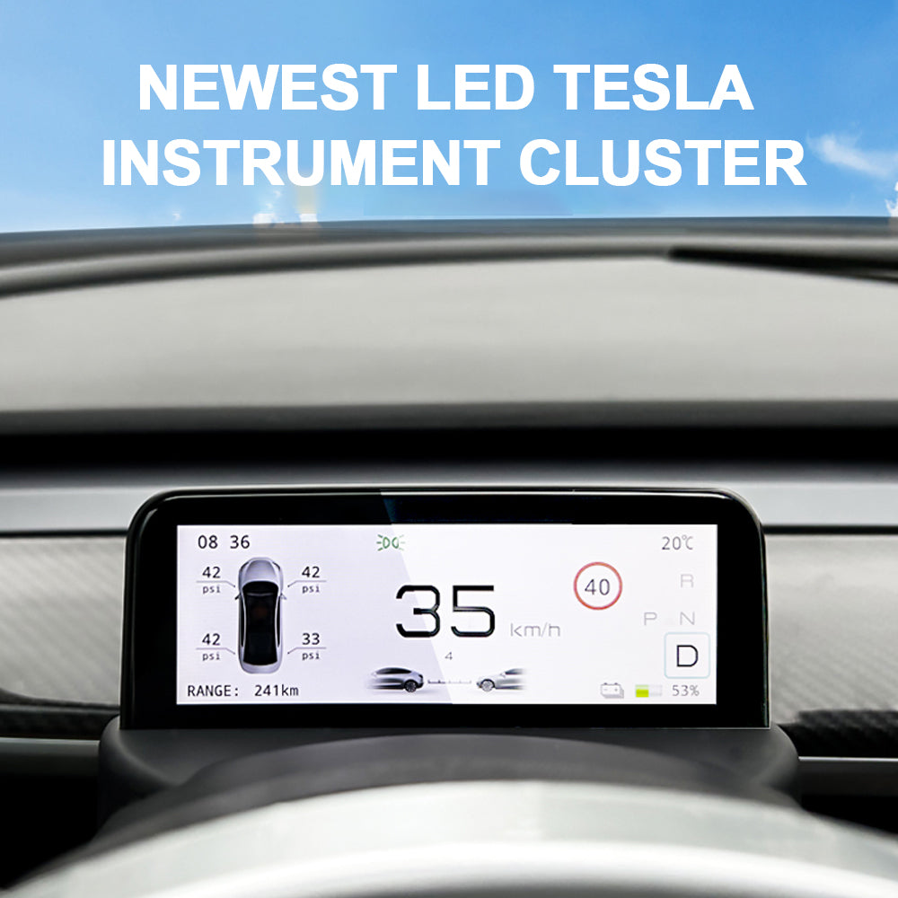 CATRONICS for 2023 Tesla Accessories Model 3 Y Digital Dashboard