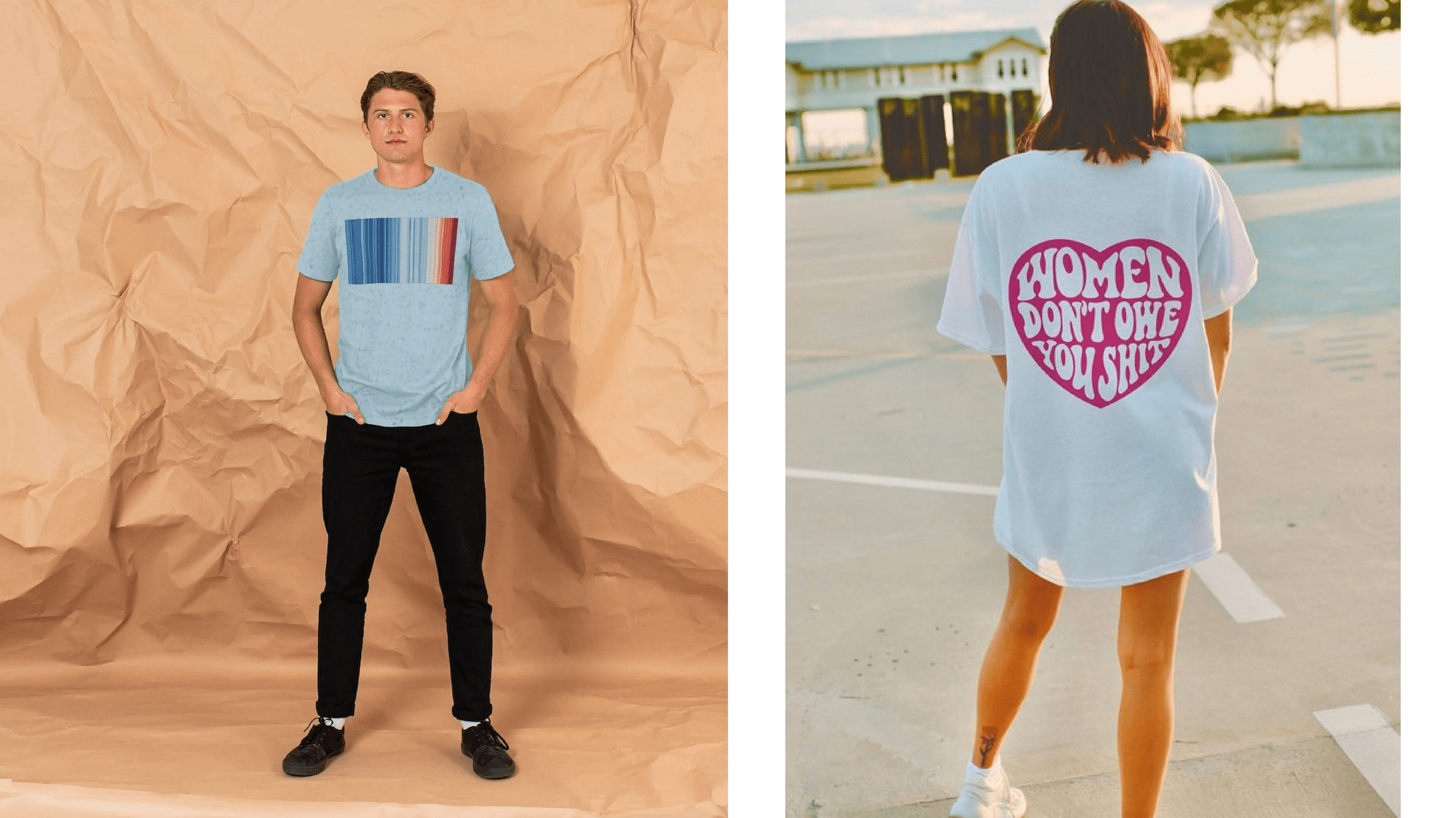 POMP graphic tee style guide