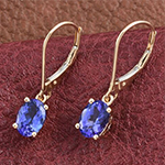 variety tanzanite earrings