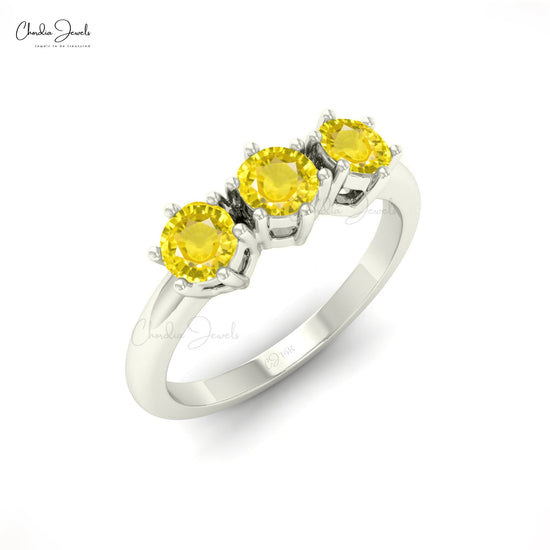 Pukhraj Ring In Panchdhatu | Yellow Sapphire Ring In Panchdhatu