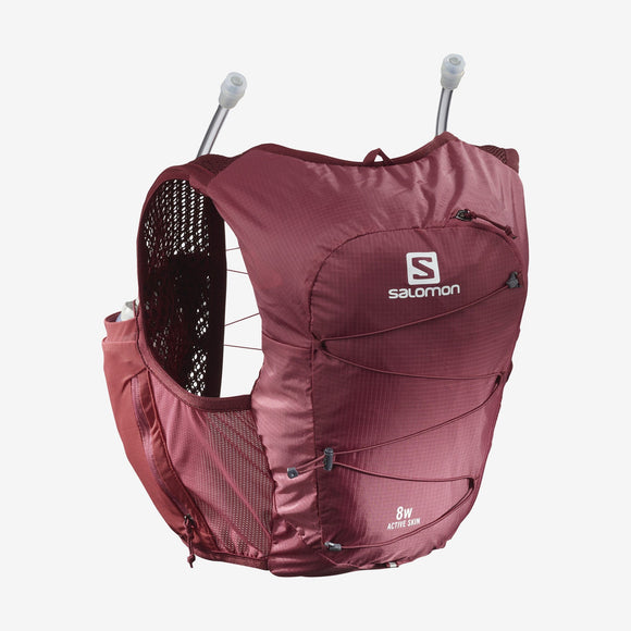 Mochila Hidratación Trail_Mujer_SALOMON Adv Skin 5w With Flasks