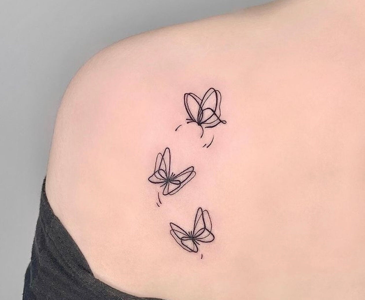 Blvk Temple Tattoo Cairns  Butterfly sternum piece by our artist Gracie   Contact us now for your next tattoo or come see the crew at Cairns  premier tattoo studio BLACK TEMPLE