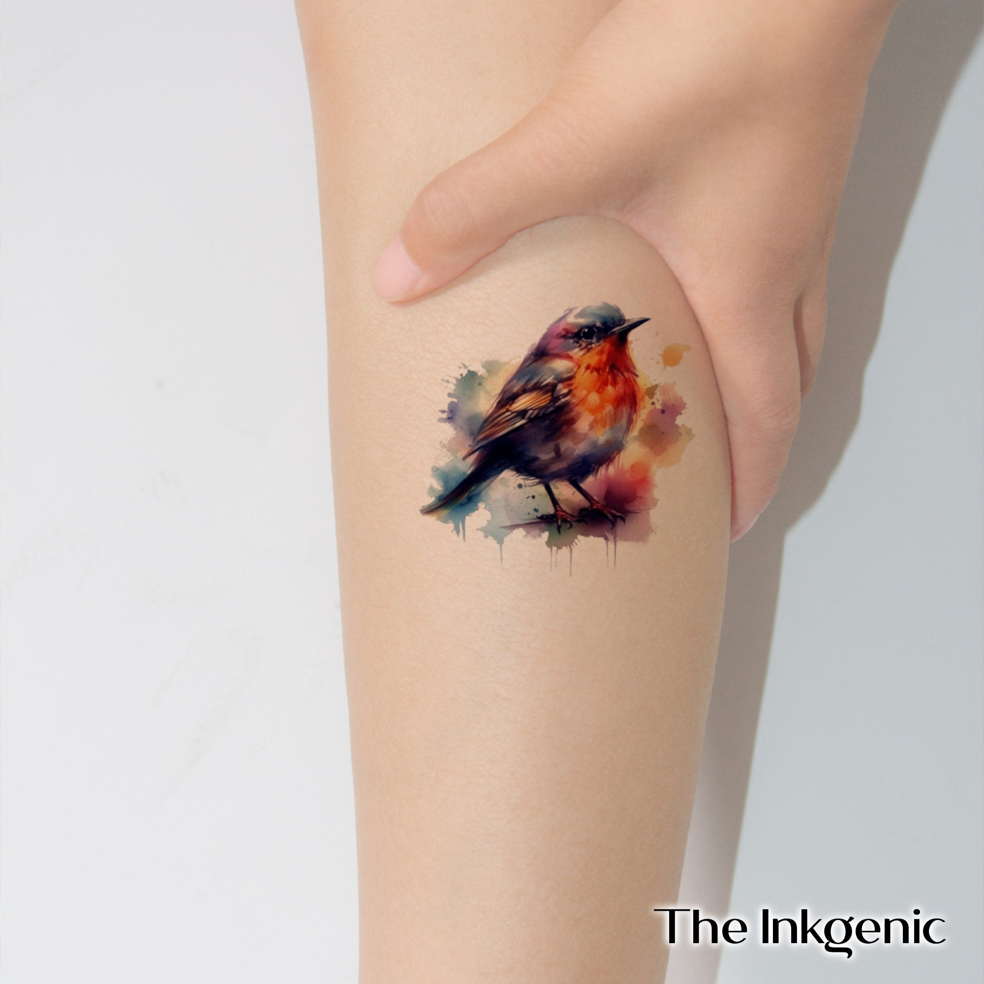 tattoo, colorful, phoenix, rainbow, watercolor, ink, rise, multicolor,  strength, feminine, fire, glow, rebirth, heart, love, bright, neon, j... -  AI Generated Artwork - NightCafe Creator