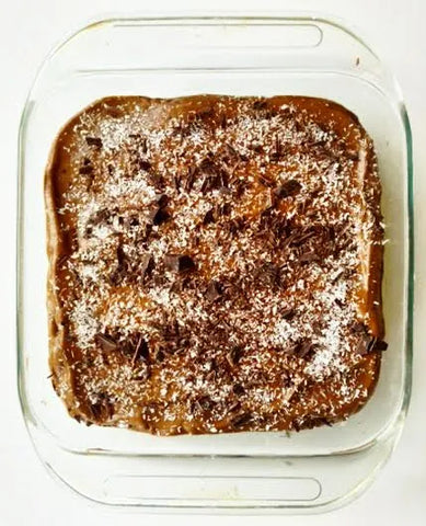 Just in time for Easter: Chocolate Coconut Cream Pie with Protein!