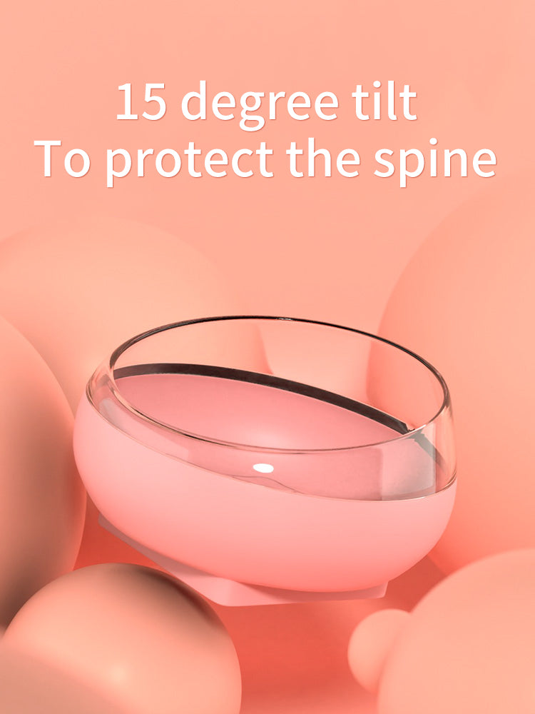 15 degree tilt To protect the spine