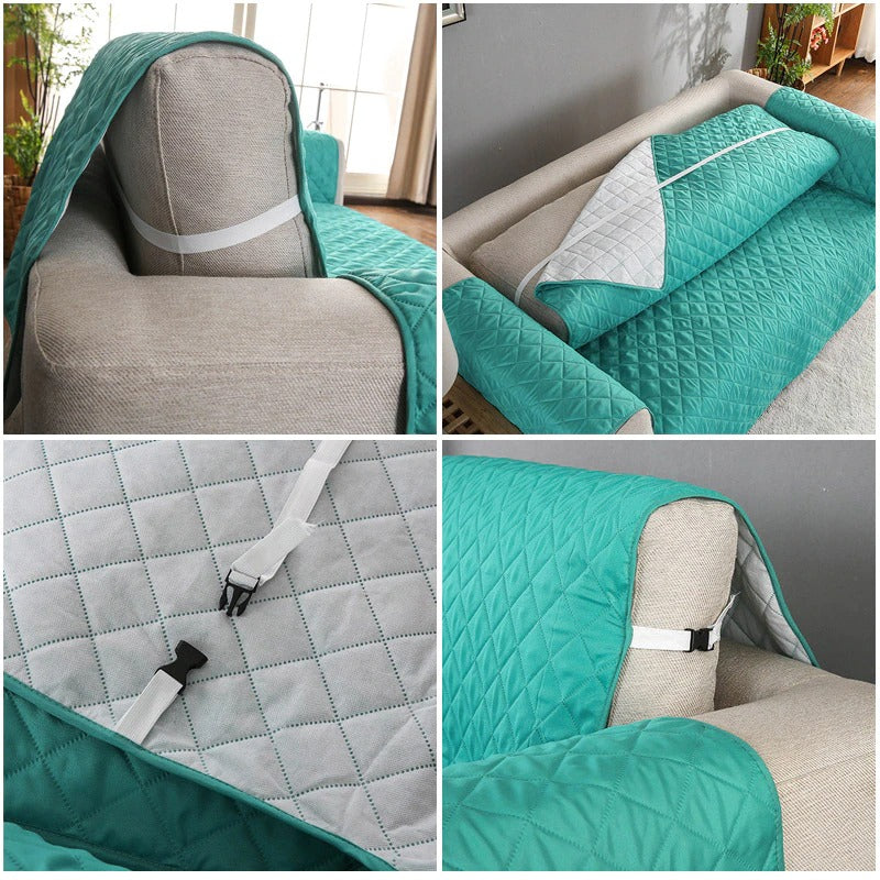 1/2/3 Seat Quality Sofa Cover Removable Pet Dog Mat - detail 1