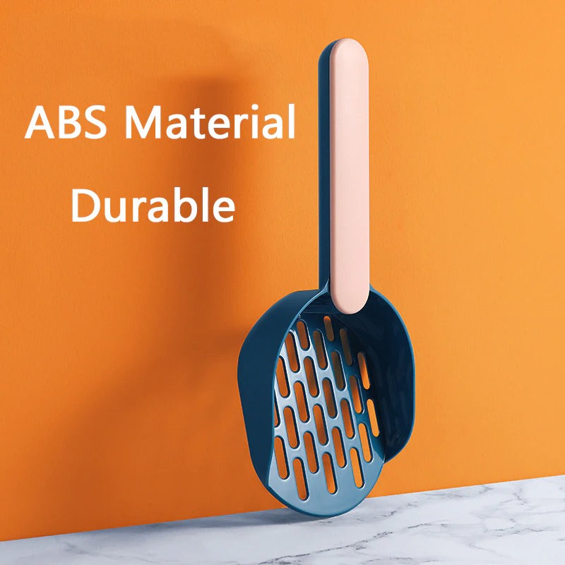 Cat Litter Scoop with Base - ABS Material Durable