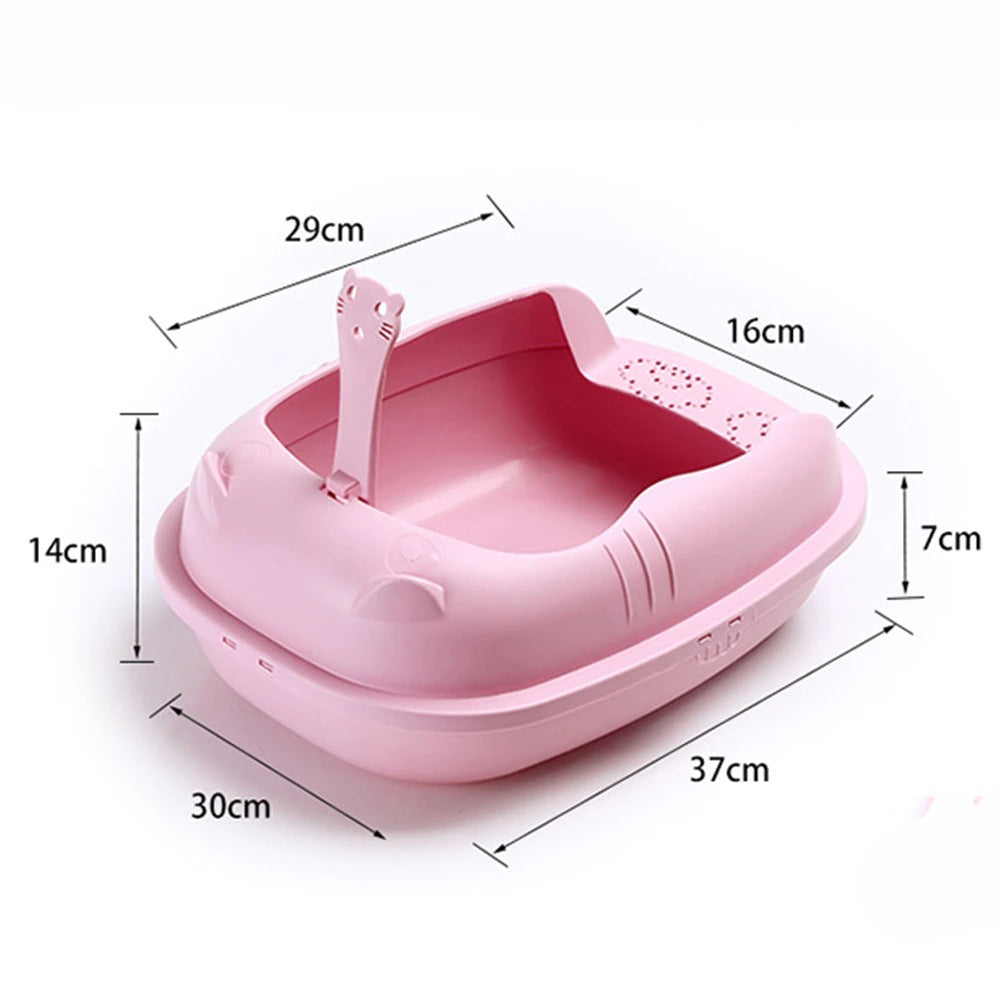 Cats Litter Box with Spoon - Product Size
