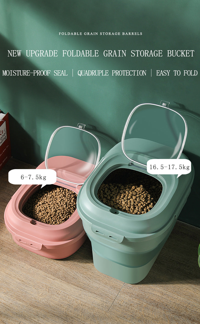 Buy Wholesale China Dog Food Container Large-capacity Collapsible