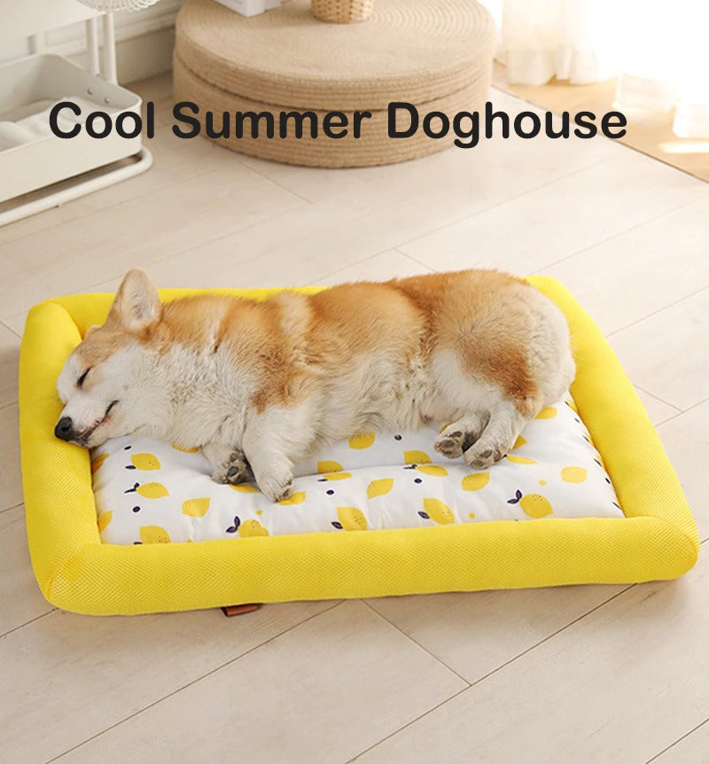 Dog Cooling Summer Pad Mat - cool summer doghouse