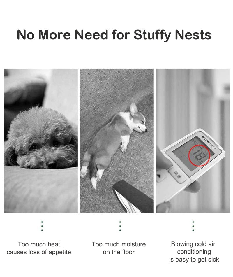 Dog Cooling Summer Pad Mat - no more need for stuffy nests