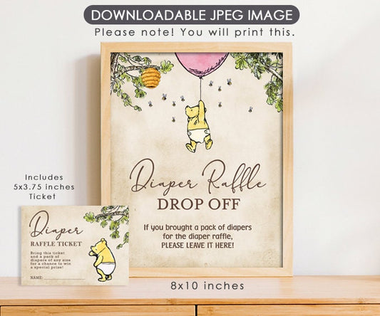 Classic Winnie The Pooh Baby Shower Games - The Price Is Right - Insta –  spikes.digitalshop