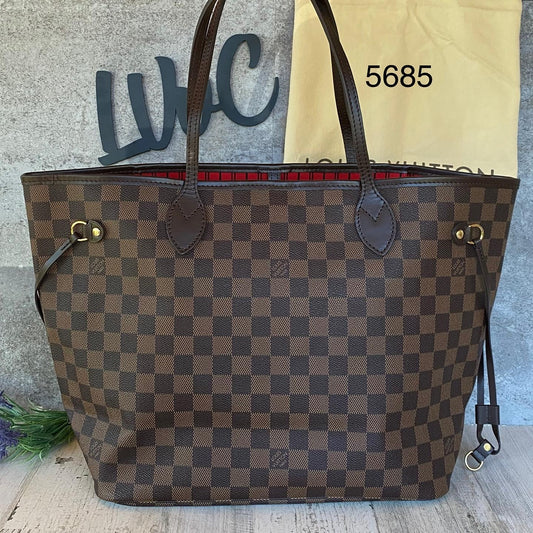 AUTHENTIC Louis Vuitton Neverfull Monogram Beige GM PREOWNED (WBA918) –  Jj's Closet, LLC