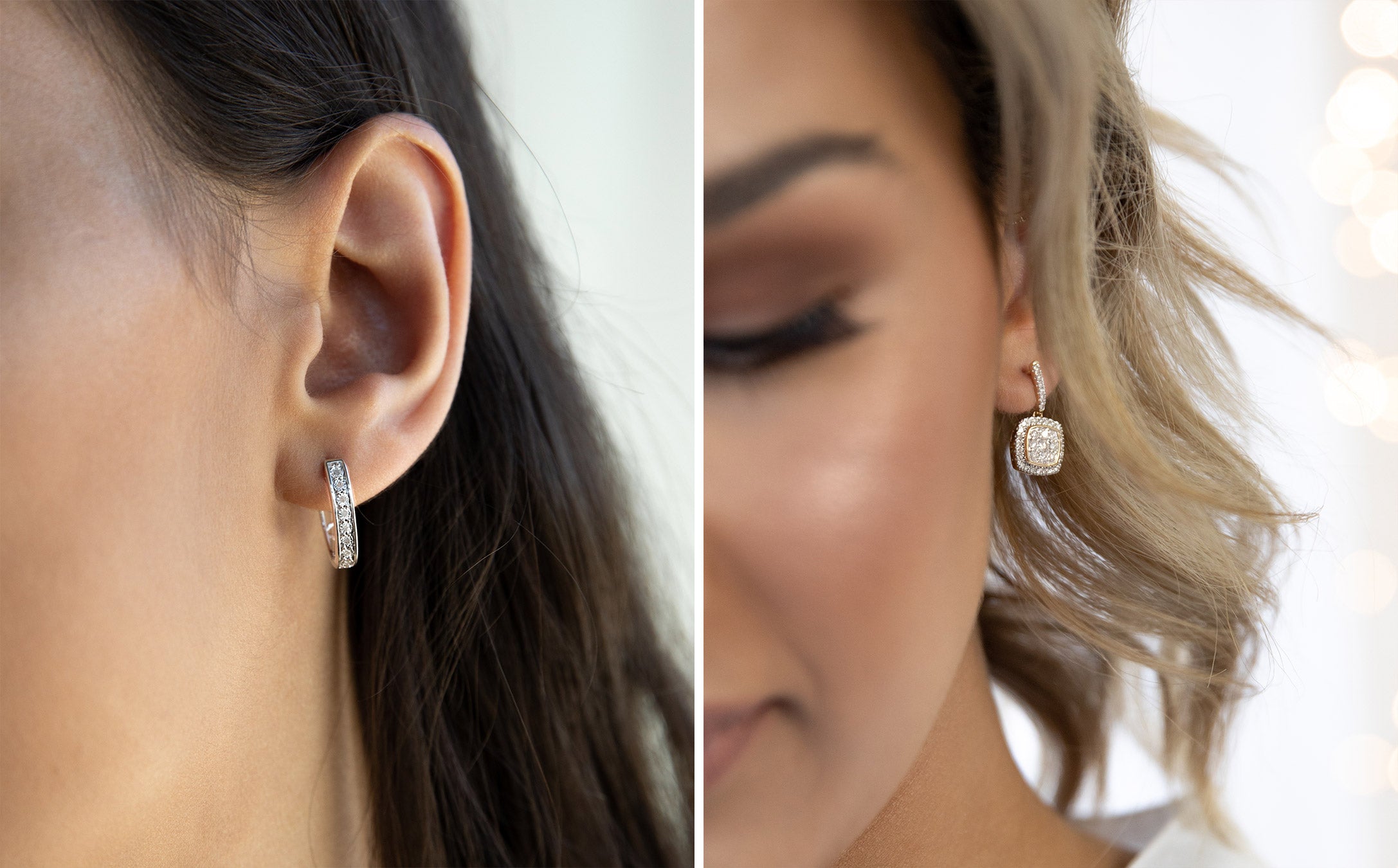 diamond style guide: how to style earrings