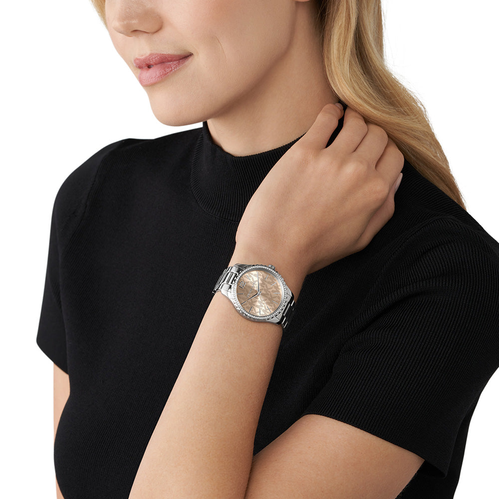 Michael Kors MK7285 Layton Rose Tone Womens Watch  Watch Depot