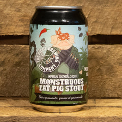 THE PIGGY BREWING - Monstrous Fat Pigg Stout Mexican Cake Edition - Can - 33cl