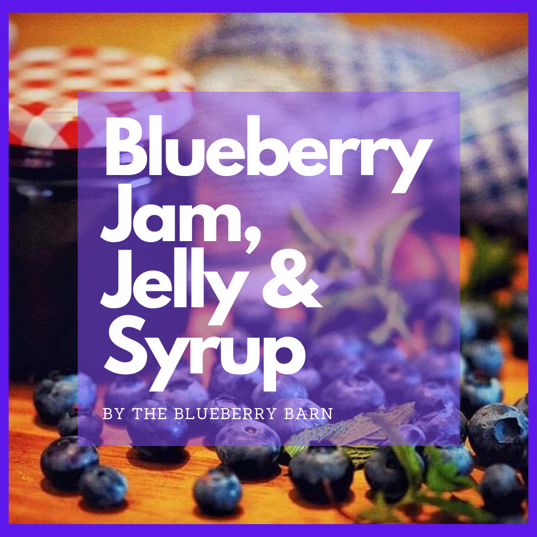 find local blueberry jam, jelly and syrup at the blueberry barn in alma, georgia