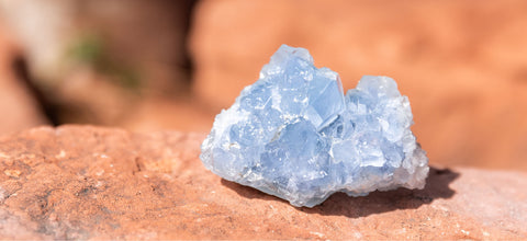 Celestite Crystal in Sedona Arizona