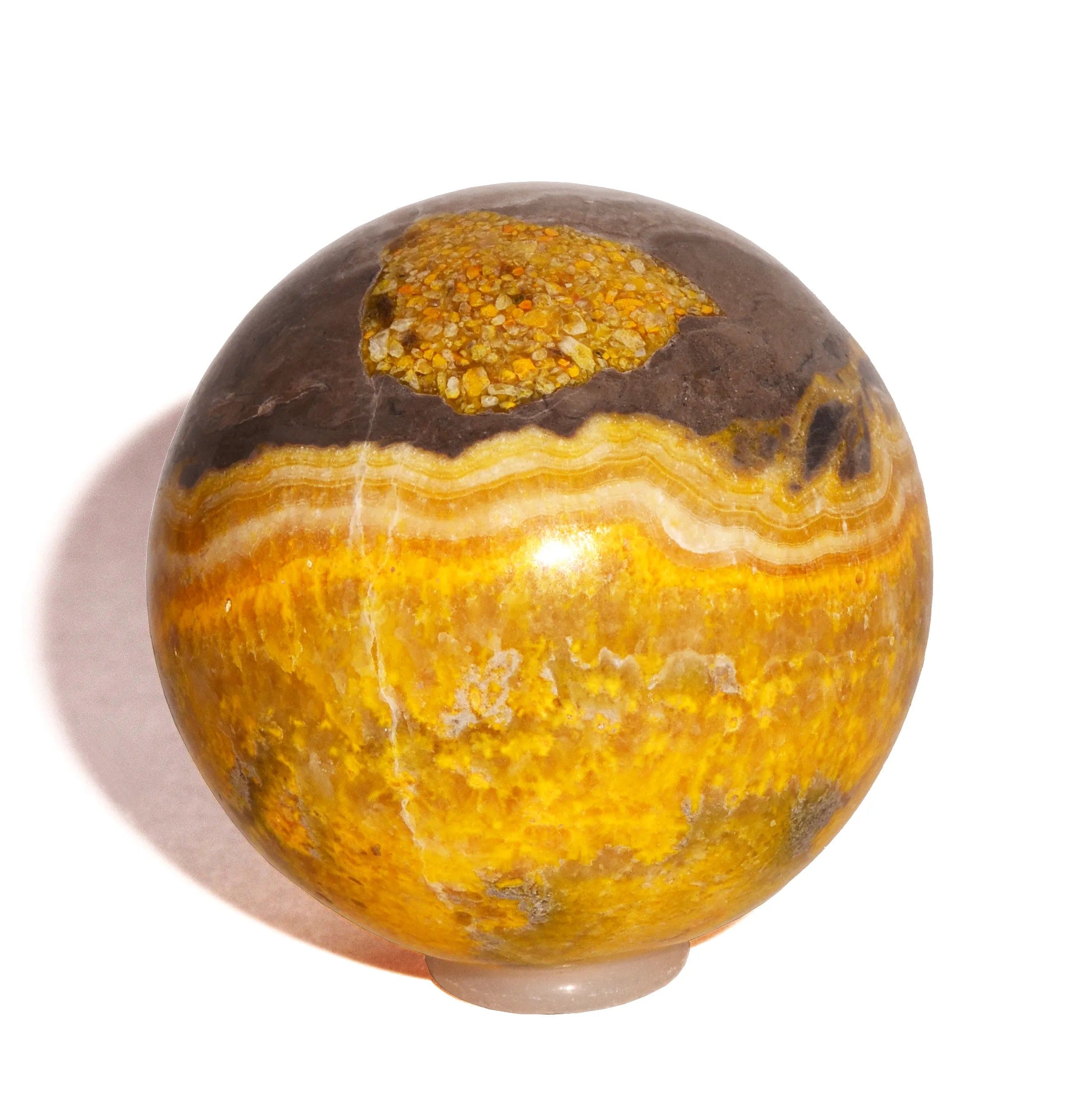 Bumblebee Jasper Sphere