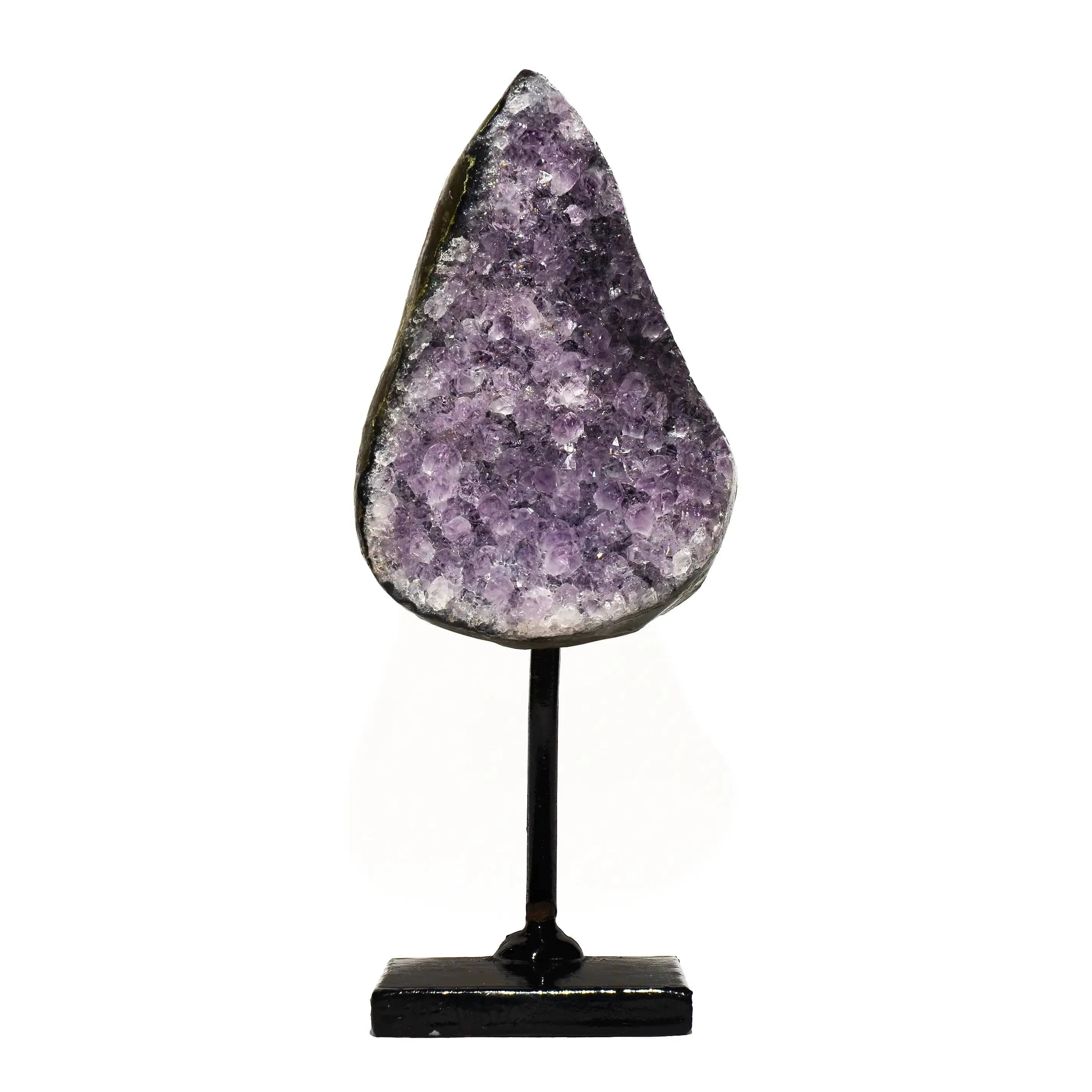 Amethyst Geode on Pin Stand
