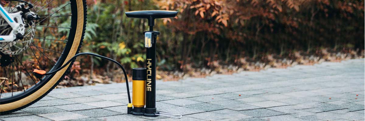 upright bike pump