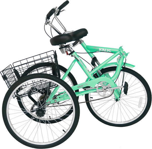24-inches Adult Tricycle | Three-wheel Bicycle - Hycline® Bike